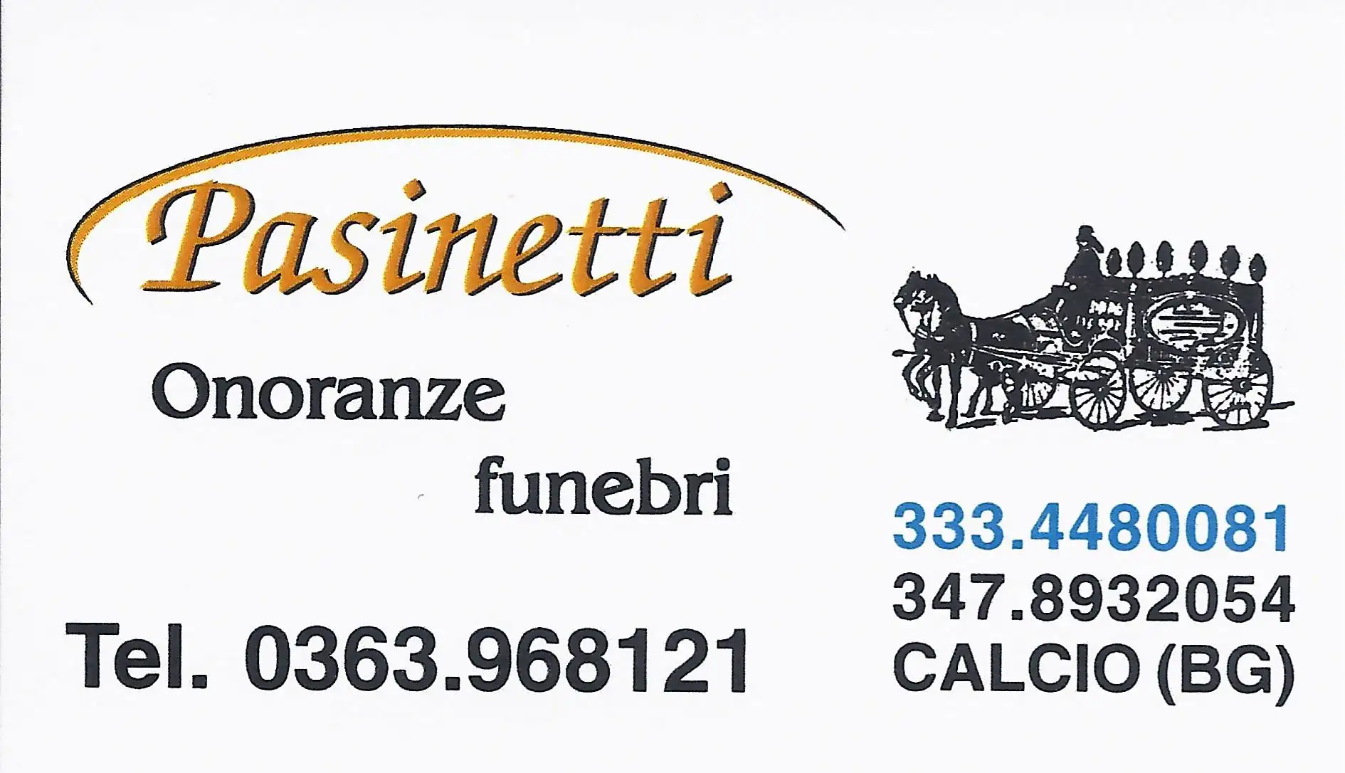 PASINETTI ONORANZE FUNEBRI