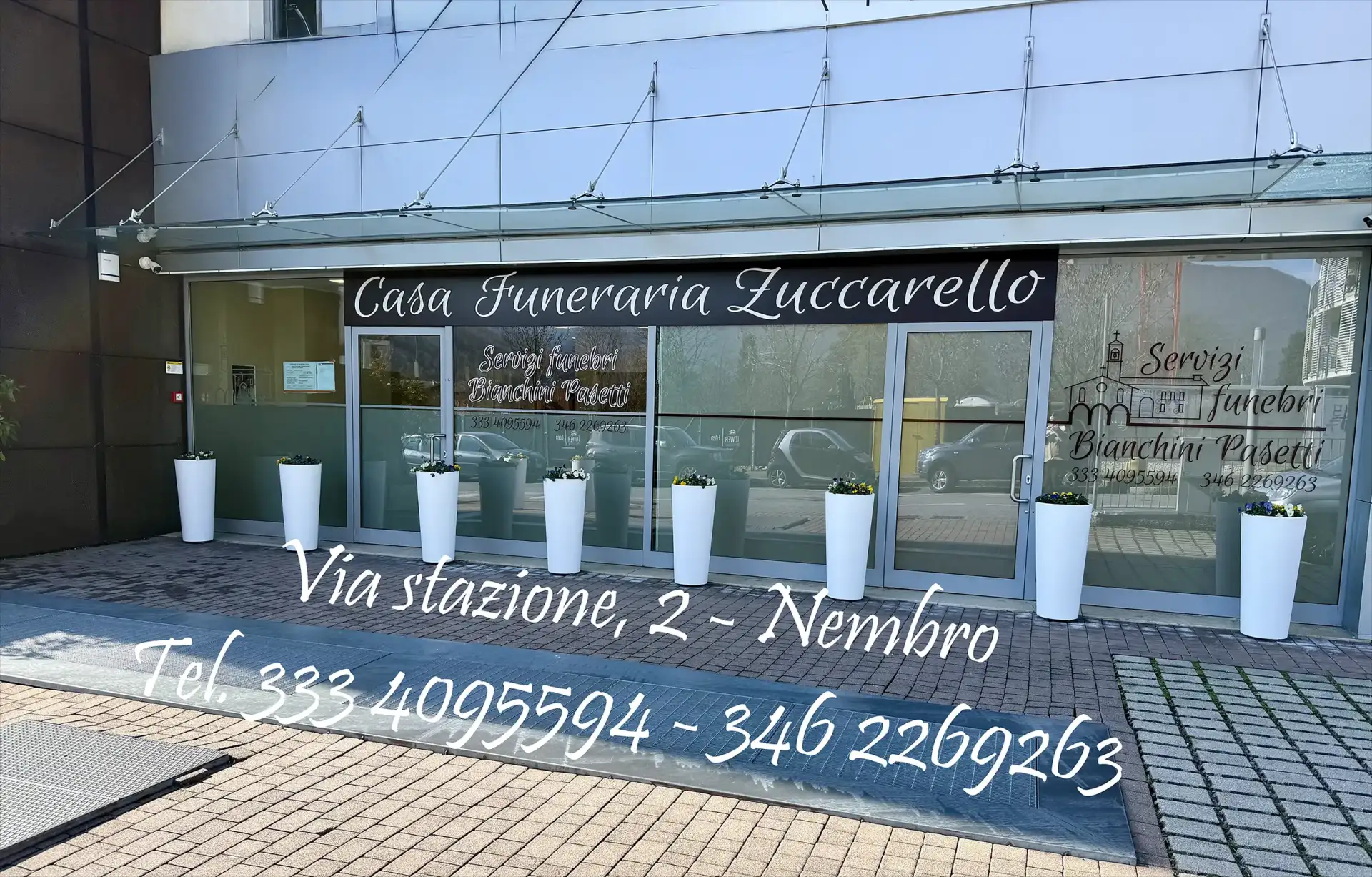 Nembro (BG) - via Stazione, 2 - Casa Funeraria Zuccarello  