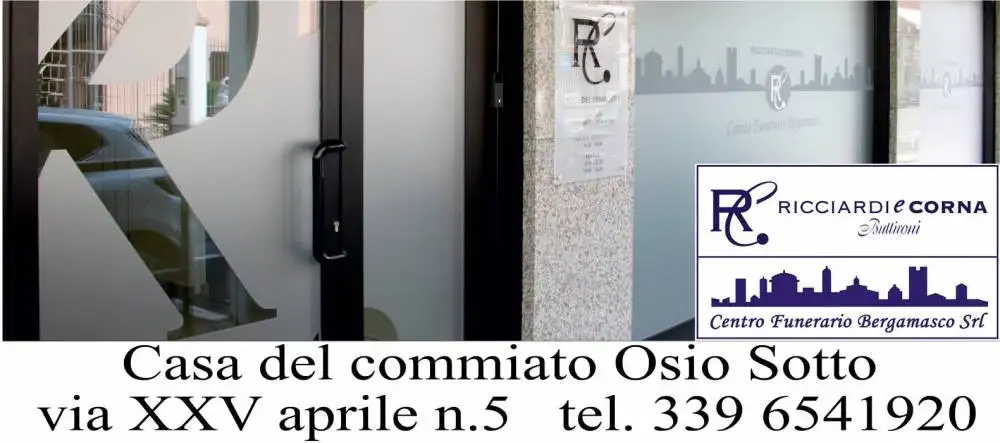 Osio Sotto (BG) - Via XXV Aprile, 5 - Ricciardi & Corna Casa del commiato